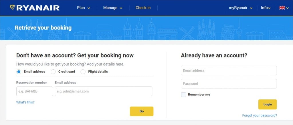 ryanair priority boarding check in