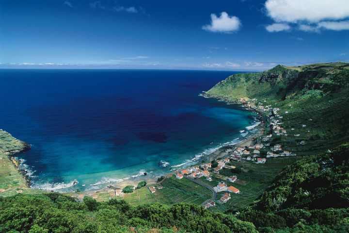 View on a bay - Santa Maria, Azores