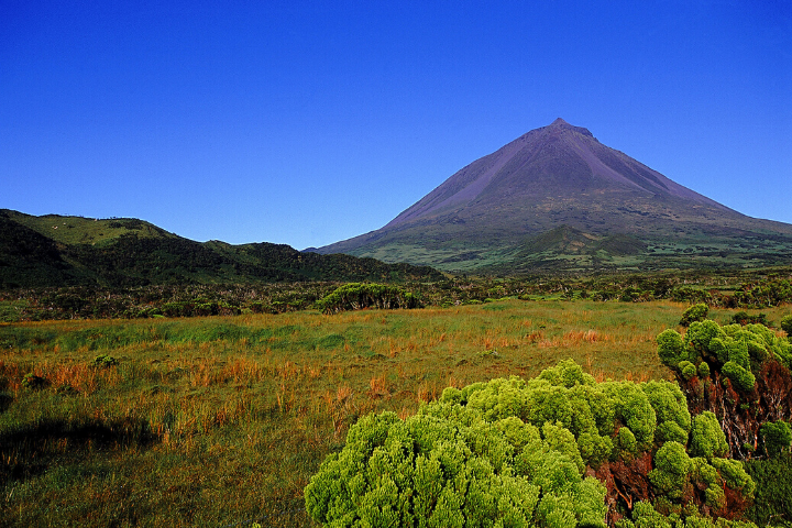 Pico Island's volcanic cone - Azores